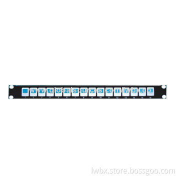 16/24/32 port 19" blank patch panel